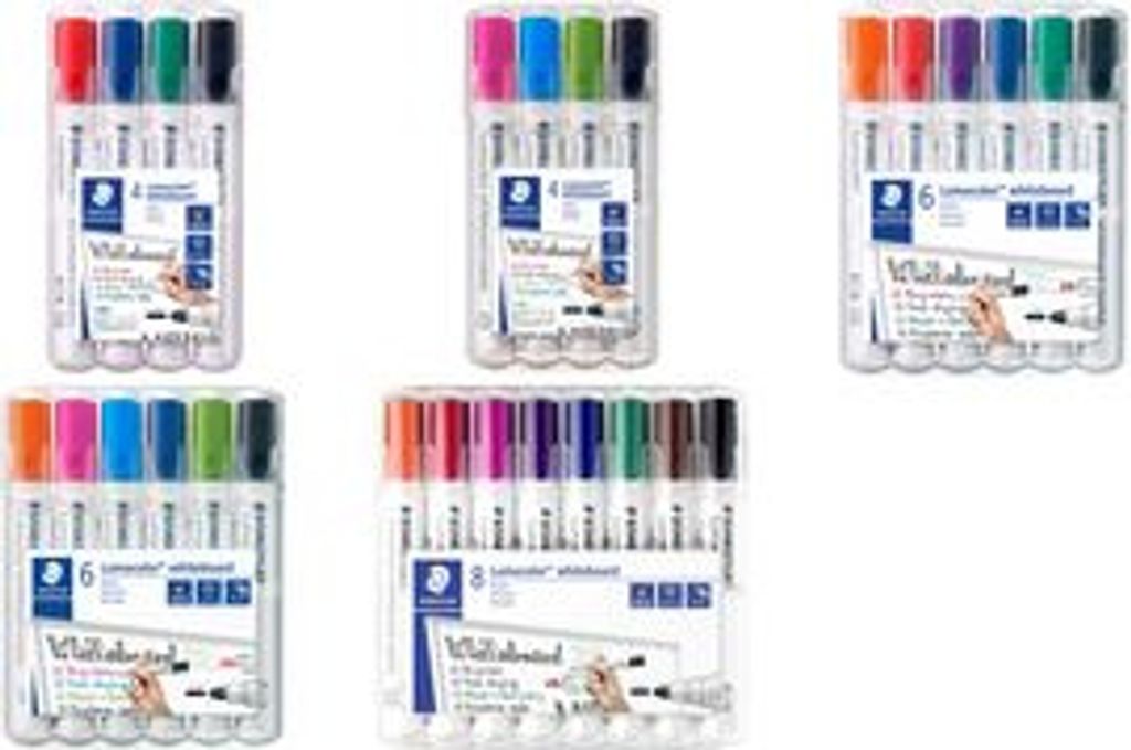 Popisovače na bílou tabuli "Lumocolor 351", 6 barev, 2 mm, Obrázek produktu 17