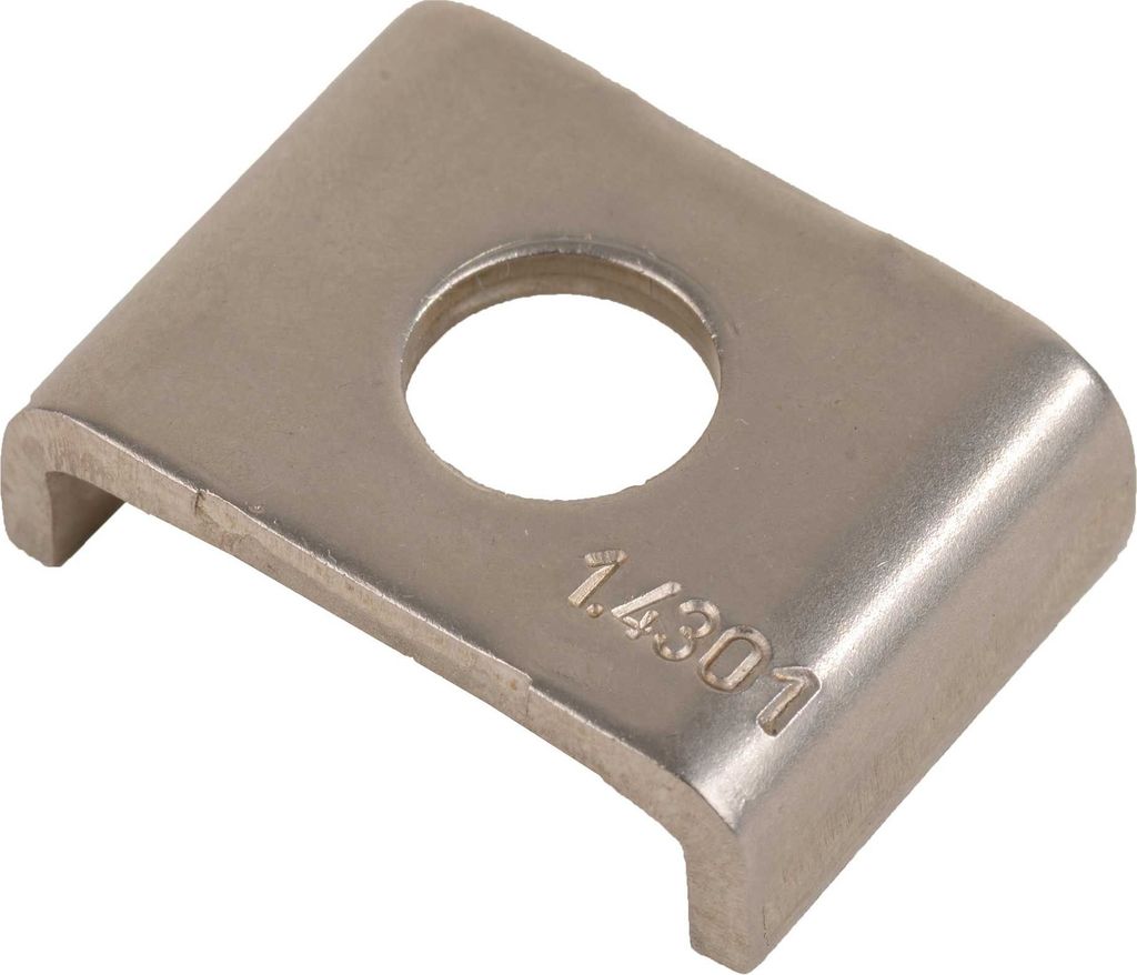 10 Stück - Sicherungsklammer M10 27/18 + 28/30 Edelstahl A4 : 27/18 + 28/30 M10 Edelstahl Größe: 27/18 + 28/30 M10 Edelstahl