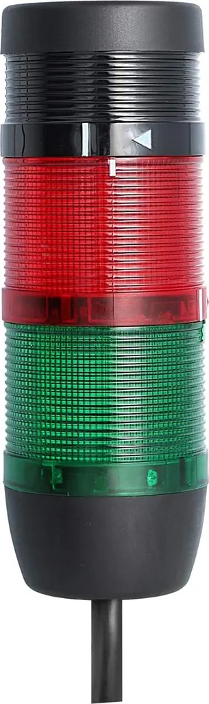 Luce di Segnalazione Macchinari STEX24 SS70-B2/24 Verde Rosso 24V