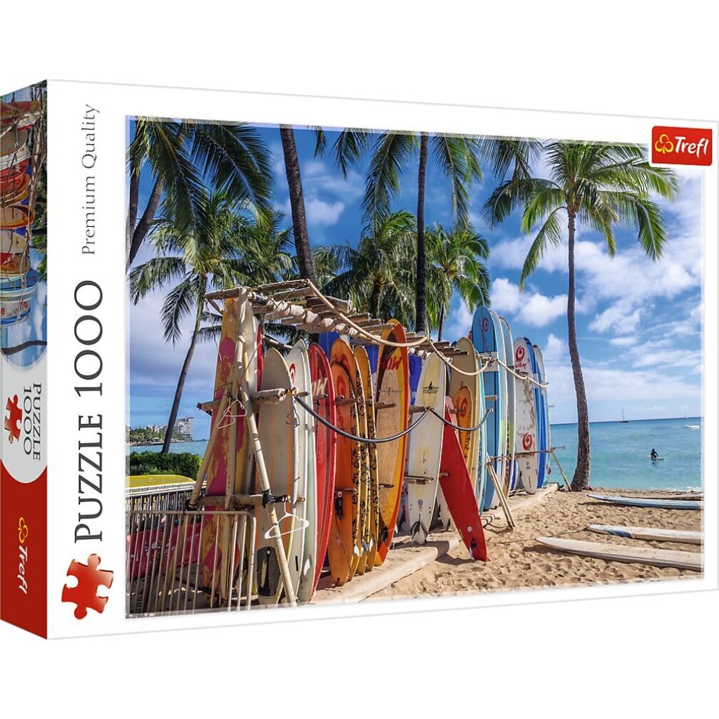 Trefl Spiaggia di Waikiki, Hawaii Immagine del prodotto 