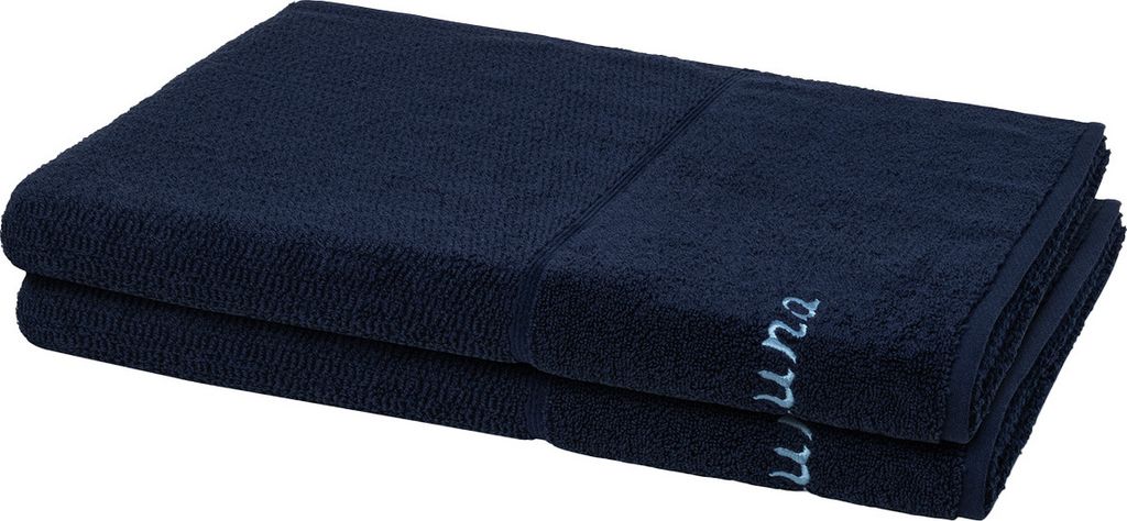 Möve for frottana Pearl 2 X Saunatuch im Set Moderner Mix aus Walk- und Zwirnfrottier, Hohe Flauschigkeit und sanfter Massageeffekt, Saugfähig un...