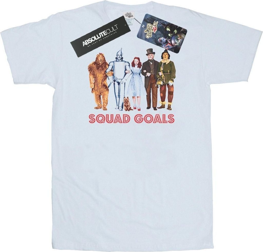 The Wizard Of Oz - "Squad Goals" T-Shirt für Damen BI51735 (XL) (Weiß)