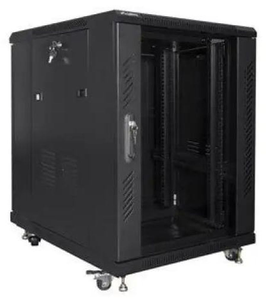 Lanberg FF01-6815-12B LANBERG 19" 15U 600X800 SCHWARZ Obrázok produktu 