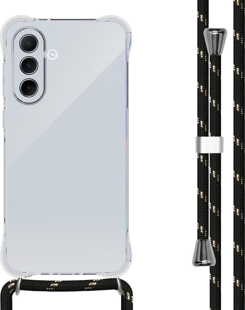 imoshion Backcover mit Band Samsung Galaxy A56 - Zwart / Goud
