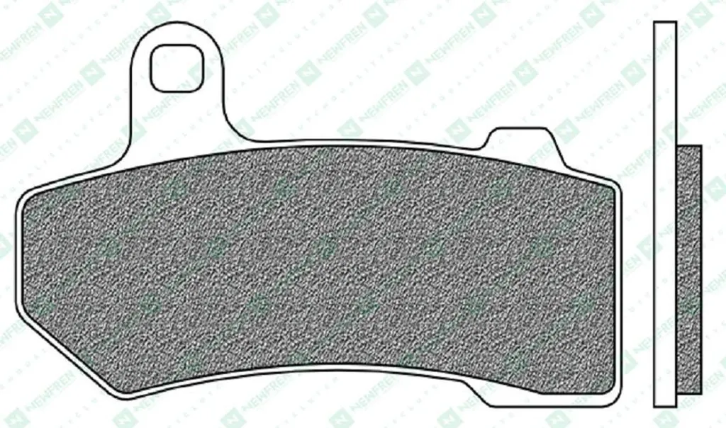 Plaquettes de frein Newfren FD0405SH1 Road HD Sinter pour disque moto
