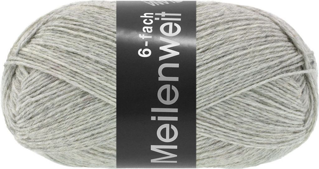 Lana Grossa MEILENWEIT 150 g UNI 6-fach Sockenwolle die Produktbild 