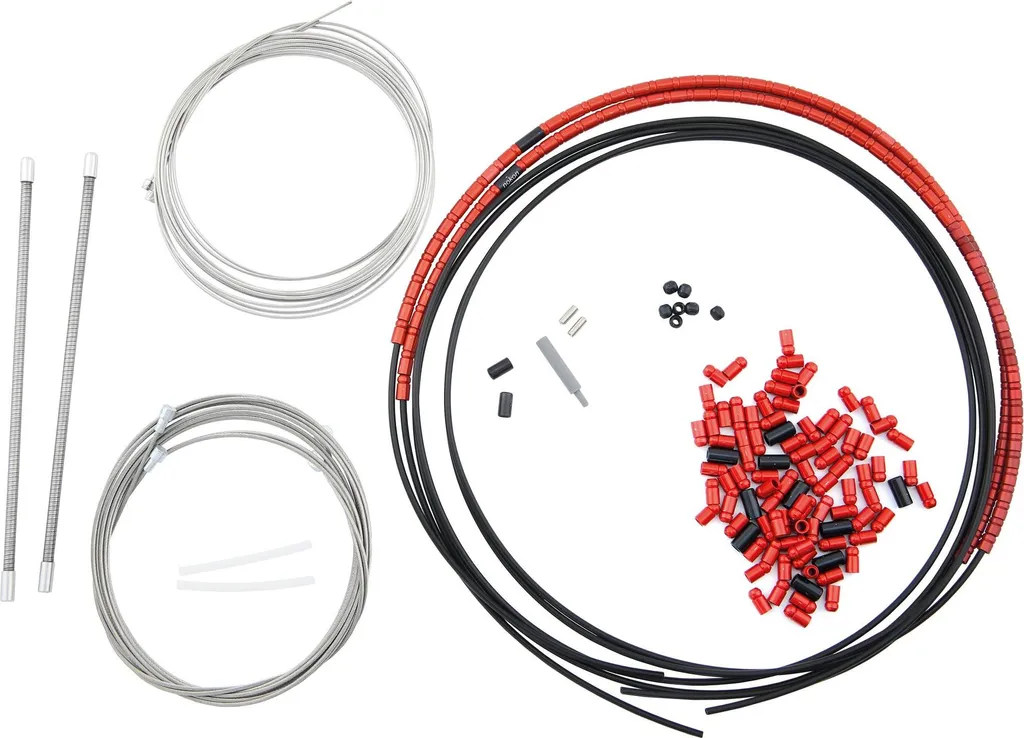 Système de Gaine Nokon Universal Set Haute Performance Rouge et Noir