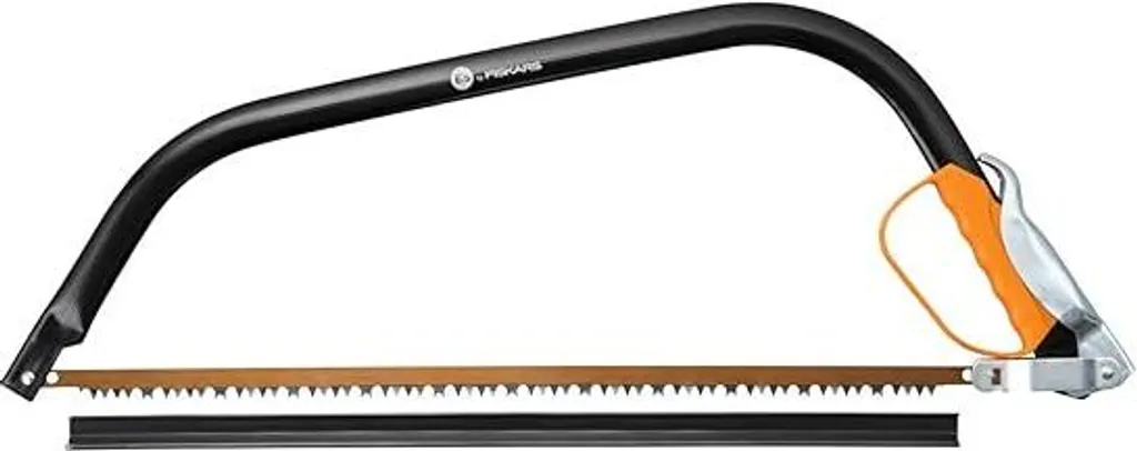 Fiskars SW31 1000615 Seghetto ad Arco 70cm per Legno Umido e Tronchi
