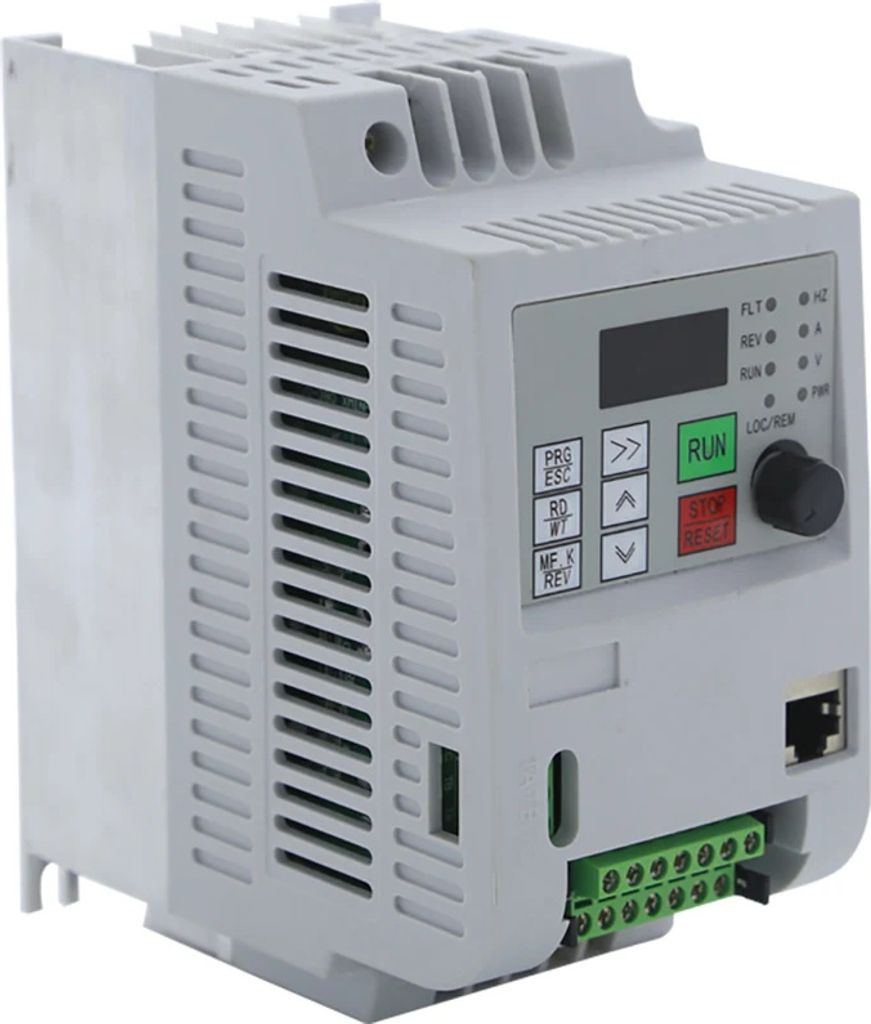 Frequenzumrichter, 0,75 kW - 4 kW Ausgangsleistung, einstellbare Geschwindigkeitsregelung, 750W 220V(weiß)