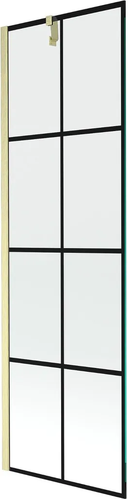 Parete Vasca Design Industrial Mexen Next Oro Spazzolato 60x150cm