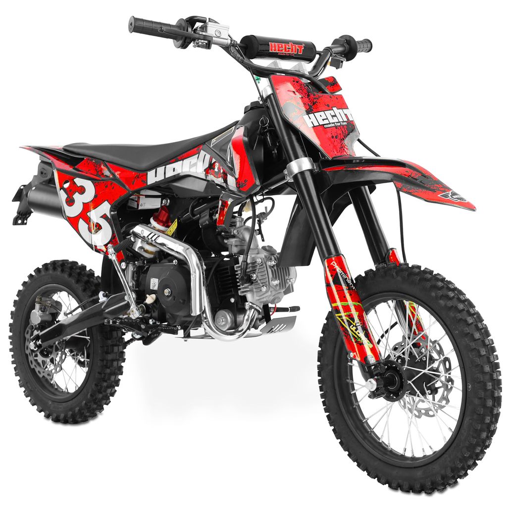 HECHT 51125 Motorcrossbike Motorbike | Rot | 125ccm | 8,1 Produktbild 