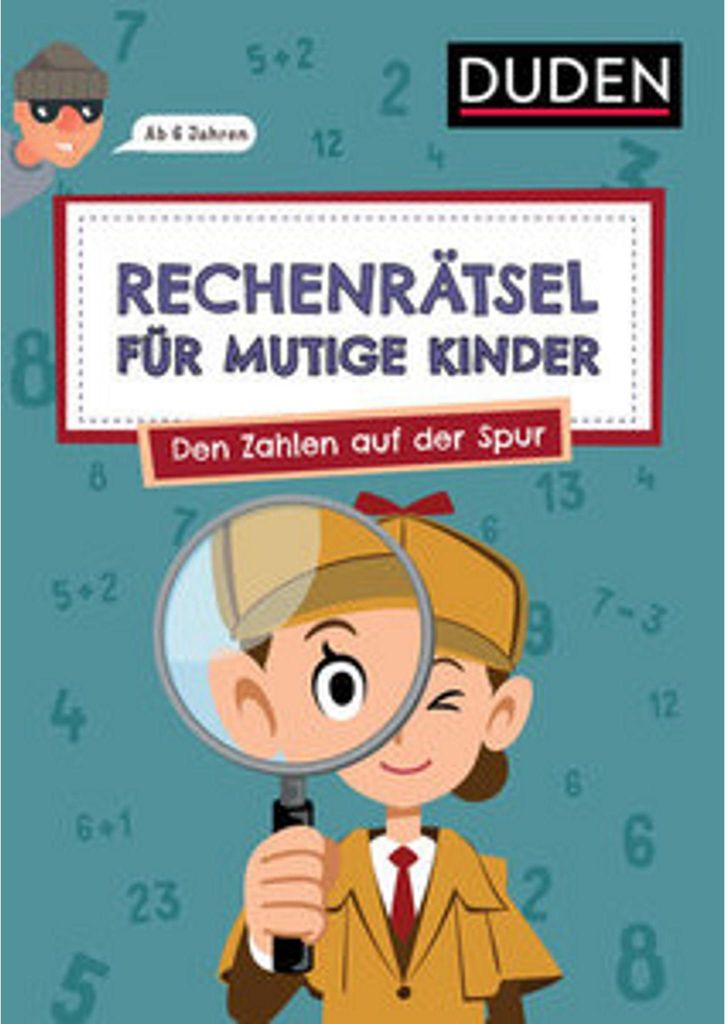 Rechenrätsel für mutige Kinder - Den Zahlen auf der Spur  - Produktbild 
