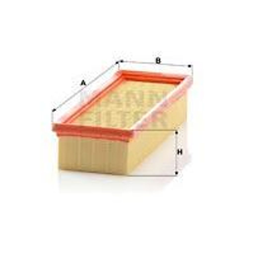 MANN-FILTER C 2341 Luftfilter OE 1444P8 kompatibel mit Lanc Y, Seicento, Punto, Panda, Cinquecento