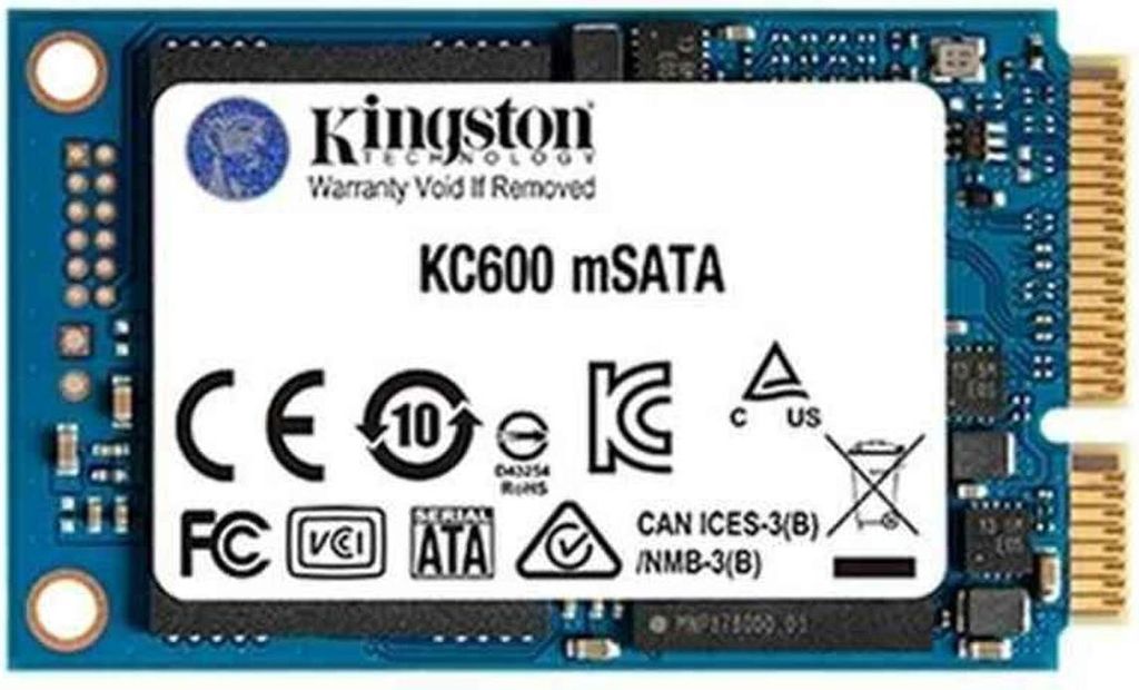 Festplatte Kingston KC600MS TLC 3D mSATA 512 GB SSD