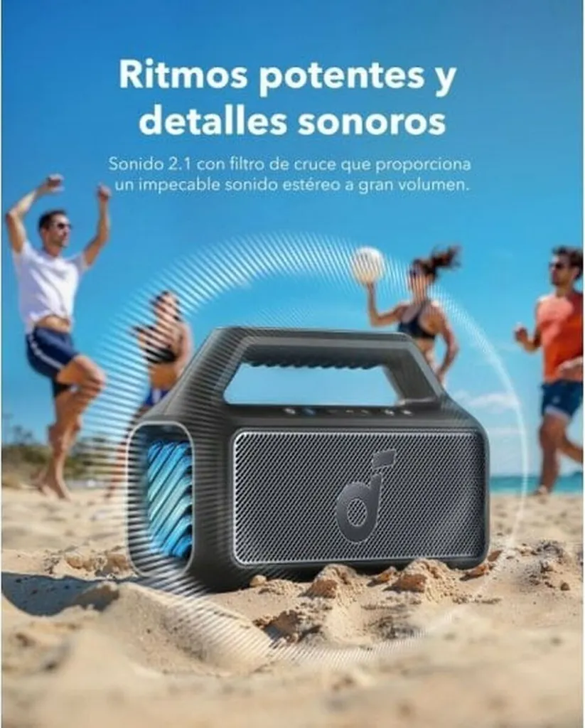 Soundcore Boom 2 Anker - Enceinte Bluetooth 60W 2.1 Canaux Noir Intense - 8