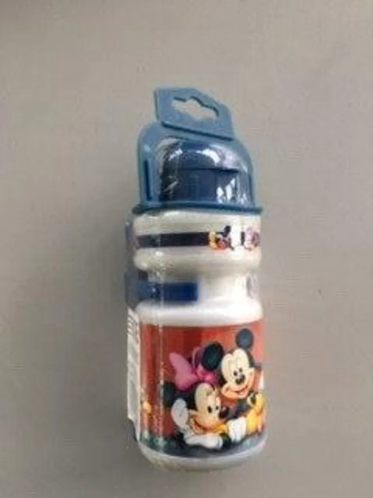 Porte-bidon et gourde Mickey anti-fuite pour cycliste junior