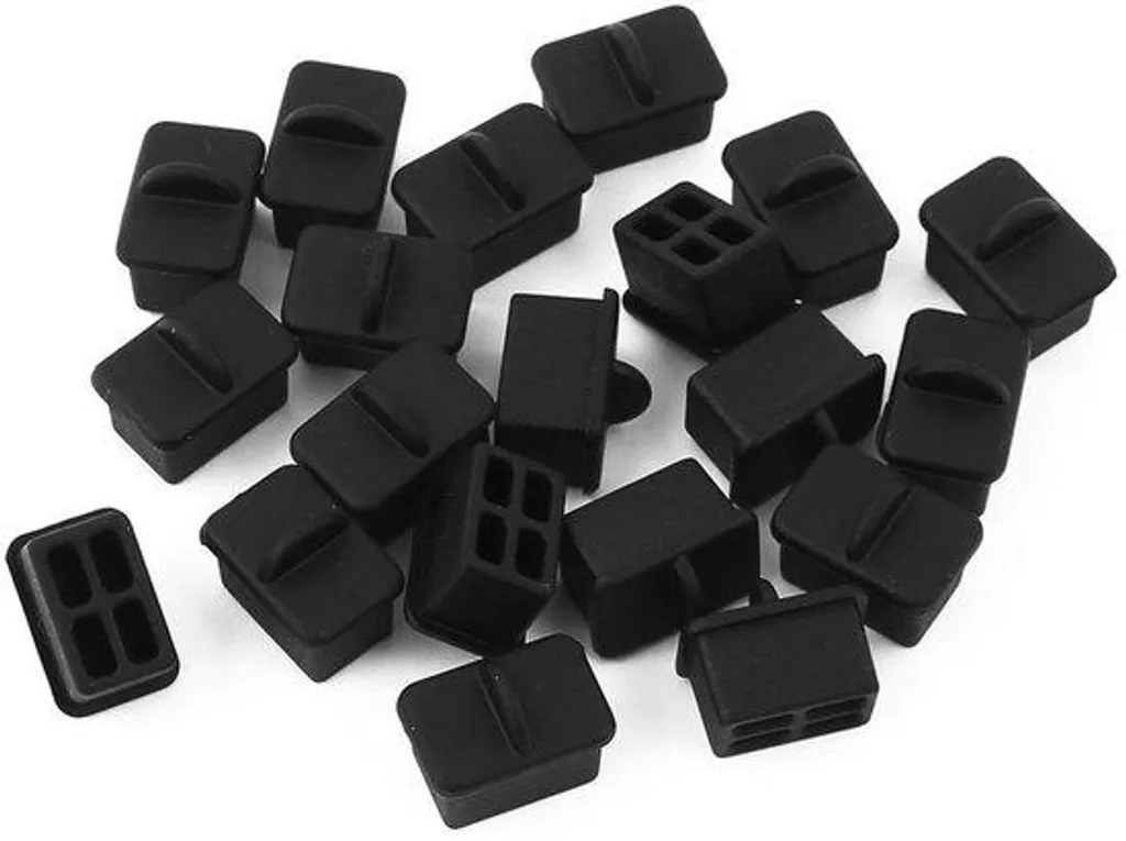 Évitez le jeu des connecteurs SFP-A avec ces 20 cales silicone noires