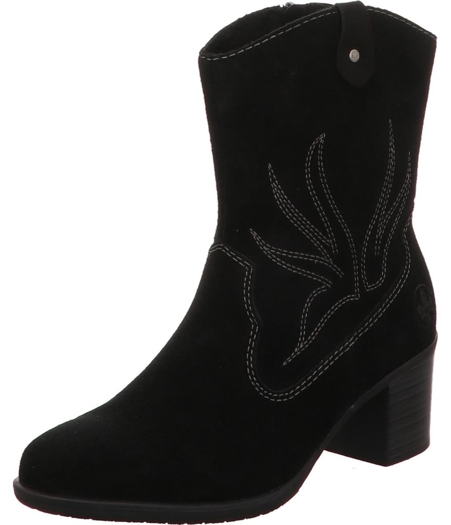 Rieker Enkellaarsjes Hak Enkellaarsjes Hak - Zwart - Maat 41