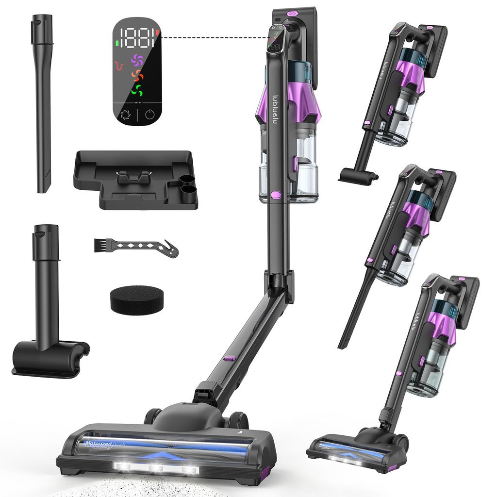 Aspirapolvere senza fili Lubluelu, 85000PA/ 650W/70 min, Immagine del prodotto 