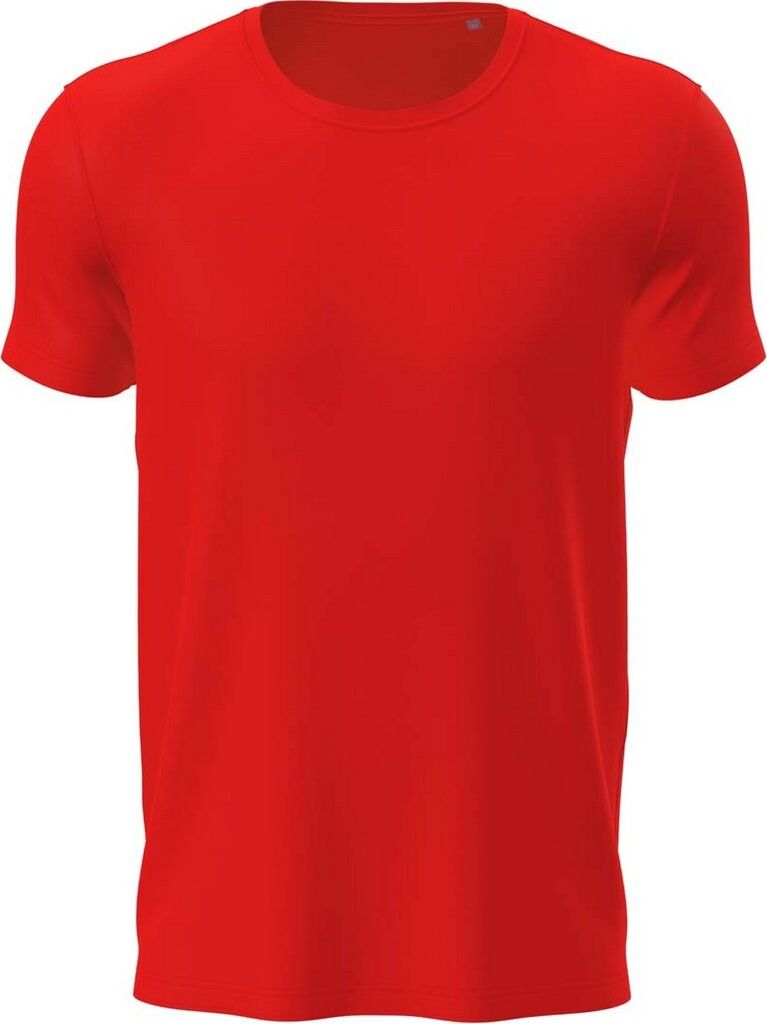 Stedman Herren Aktiver Sports Unterhemd AB332 (L) (Scharlachrot)