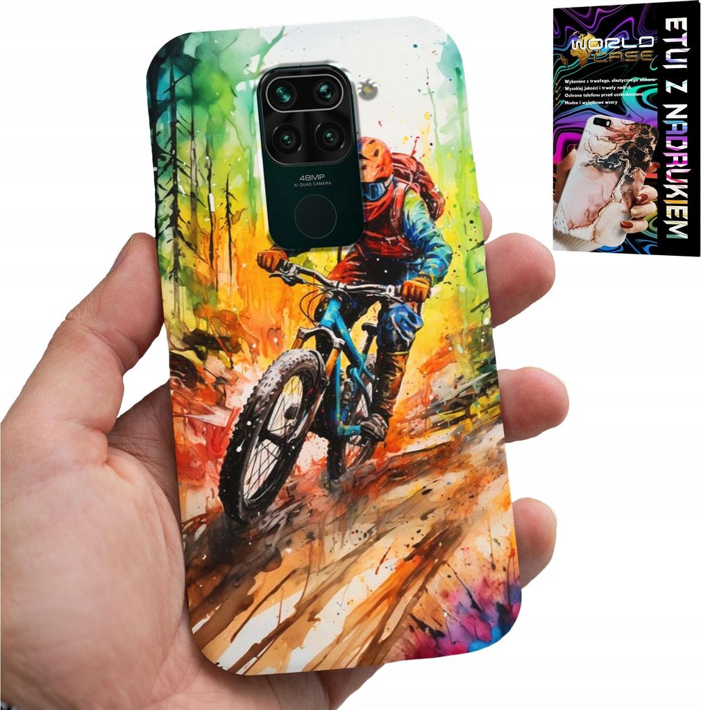 Fall Für Xiaomi Note 9 - Mountainbiken Ausflüge Extreme Glas