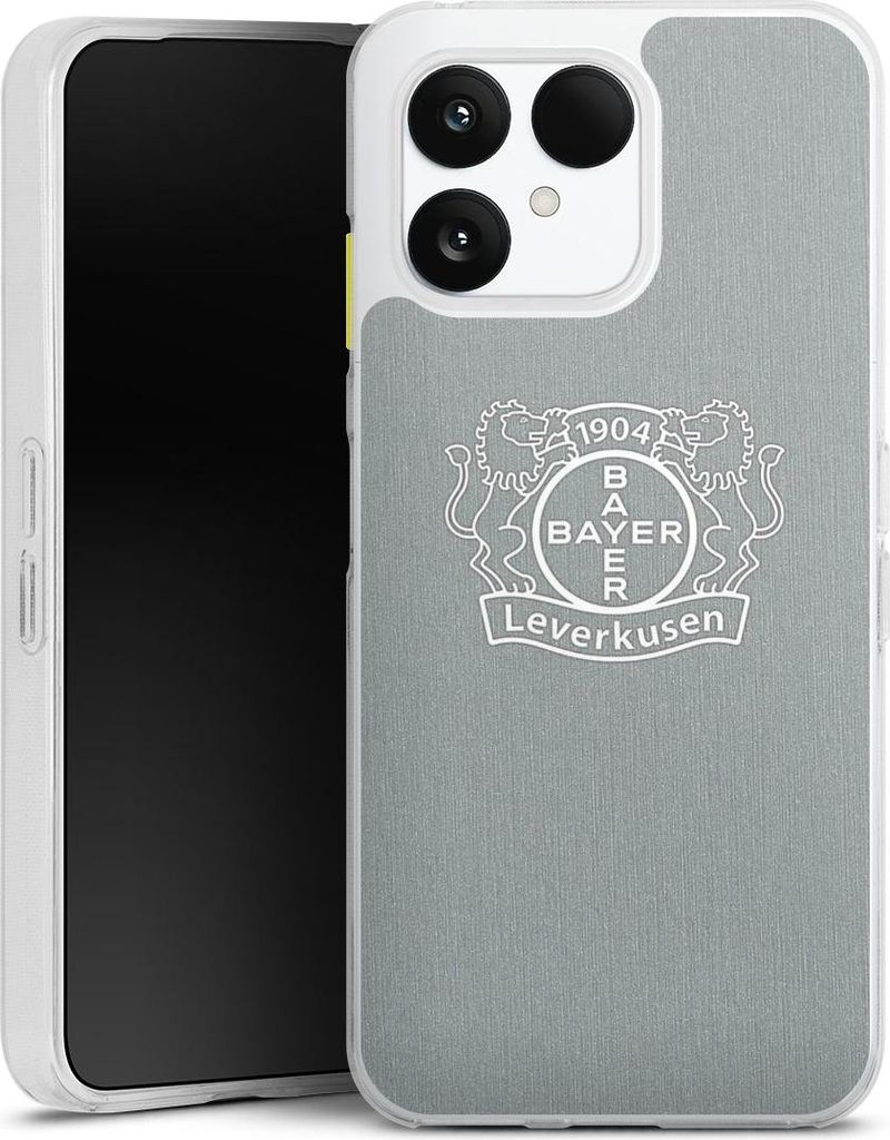 DeinDesign Handyhülle für Fairphone 6 Silikon Hülle Case Smartphone Schutzhülle Bayer 04 Leverkusen Offizielles Lizenzprodukt Wappen