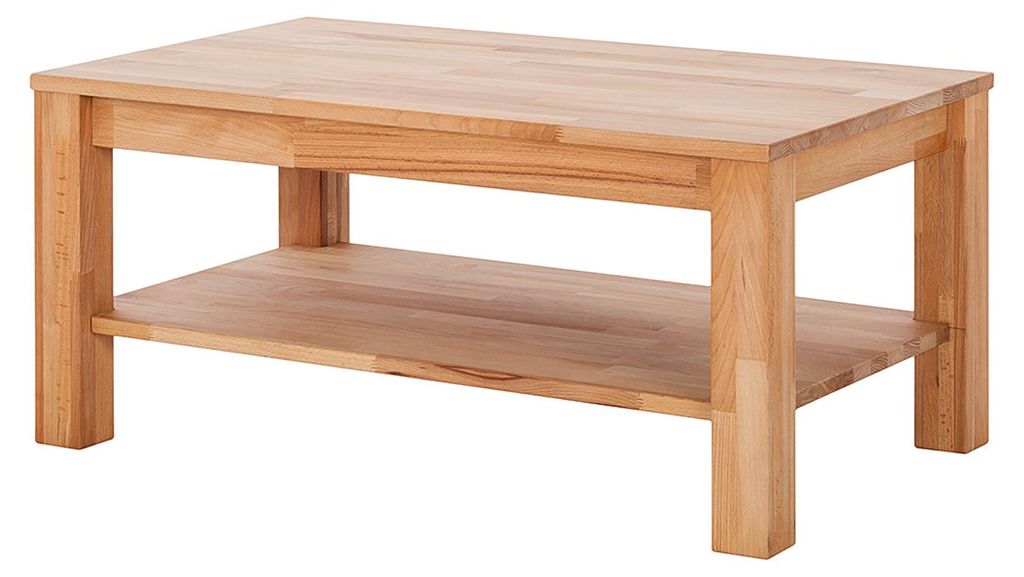 home24 Couchtisch - Kernbuche Massiv Produktbild 