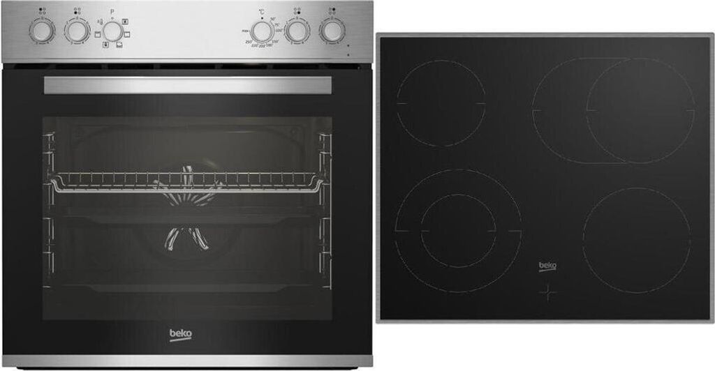 Beko BBUE12020X Kochgeräte-Set Keramik Elektrischer Ofen