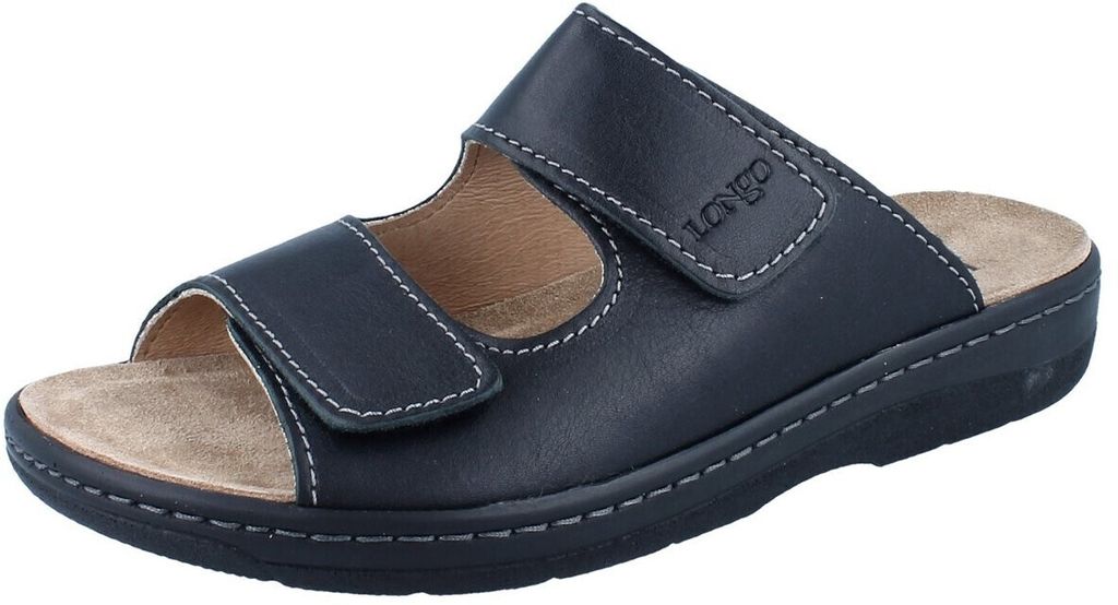 Longo Pantolette - Schwarz Leder : Normal : 43 Größe: 43 Produktbild 