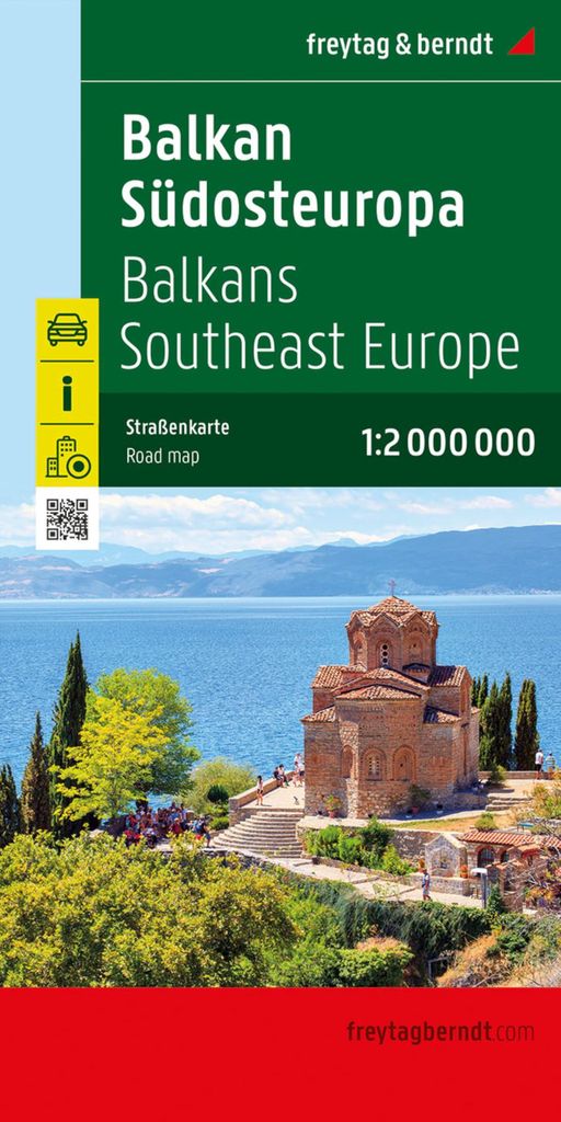 freytag & berndt Straßenkarte Balkan - Südosteuropa 1:2 Produktbild 