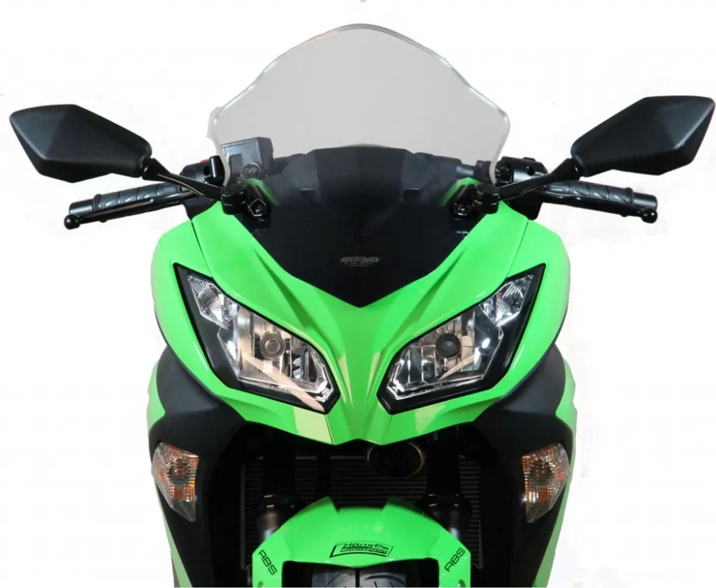 Pare-brise moto MRA Racing R transparent pour Kawasaki ZX 250 R