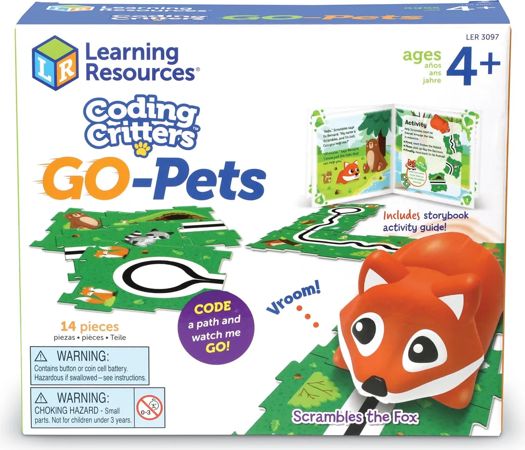 Scrambles le Renard Robot Coding Critters Interactif et Programmable