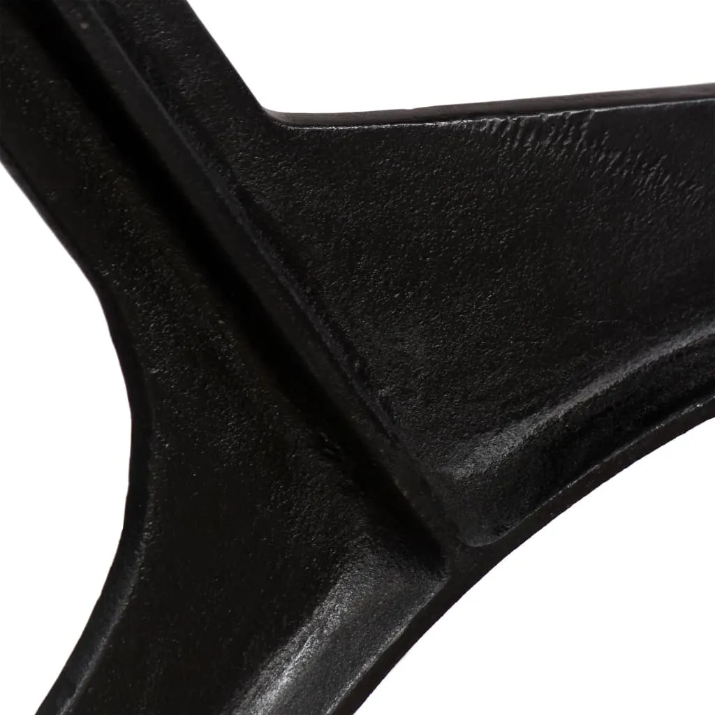 Kit 2 Gambe Tavolino SYFAX™ Ghisa O-Shape - Fai da Te Industriale - 5