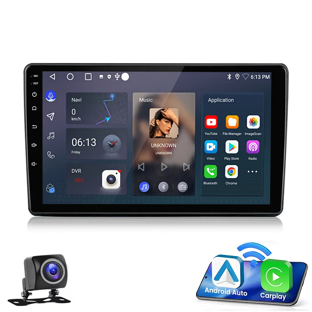 Sistema Navigazione 9" Android 15 Berlingo Partner B9 WiFi BT
