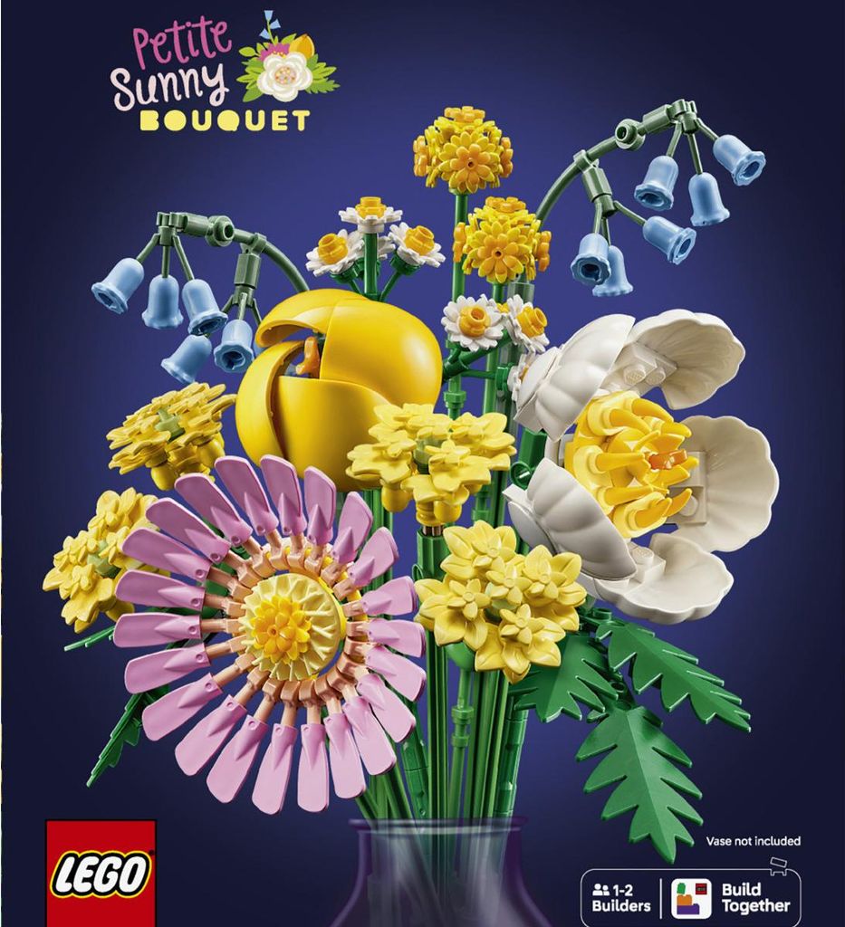 LEGO 10347 Icons Botanicals Bouquet di Fiori Estivi Set 373 Immagine del prodotto 