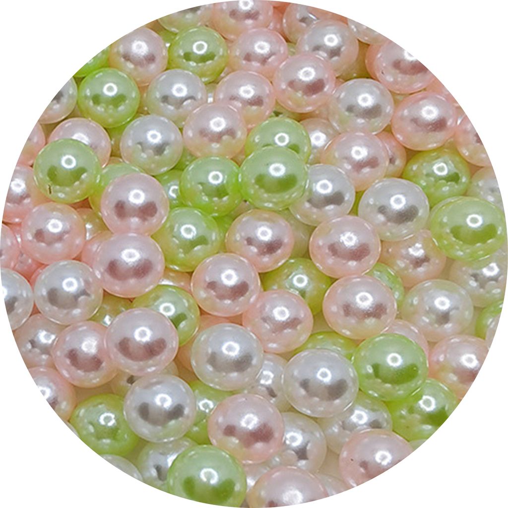 150pcs schwimmende Perlen Kein Loch Schwimmend heben auffällige runde Perlen Vase Füllstoff Faux Pearl Home Home Supply-B