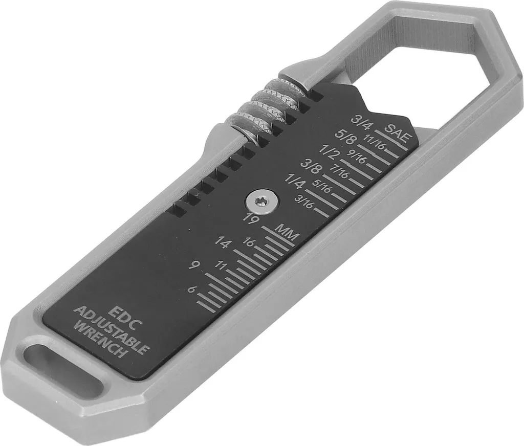 Clé à molette compacte 9-16mm en acier allié pour travail du bois