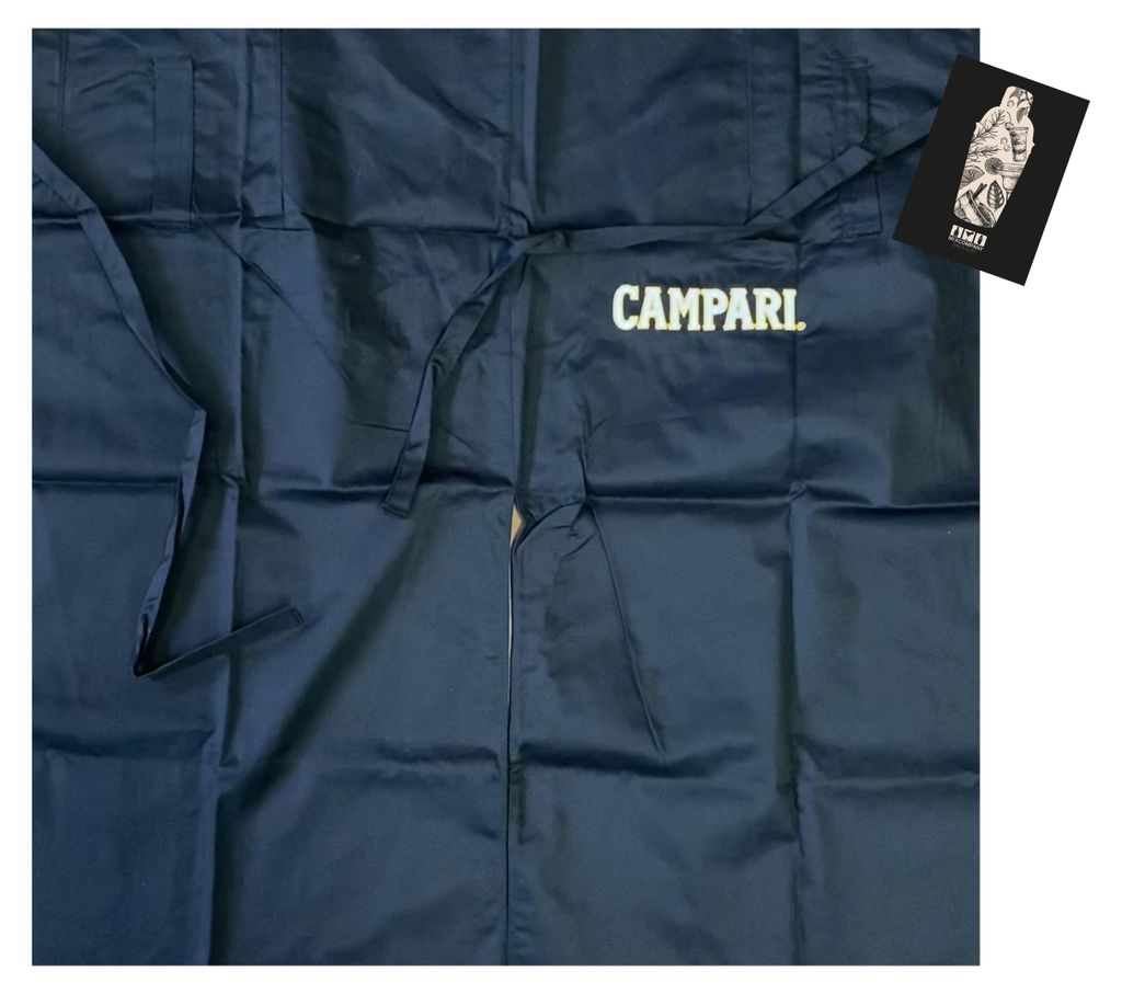 2x Campari Kellner Schürze Bistroschürze Vorbinder Produktbild 