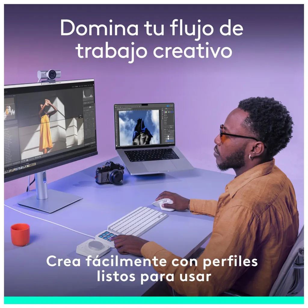 Logitech MX Creative Console : La Console de Création Master Series Noire