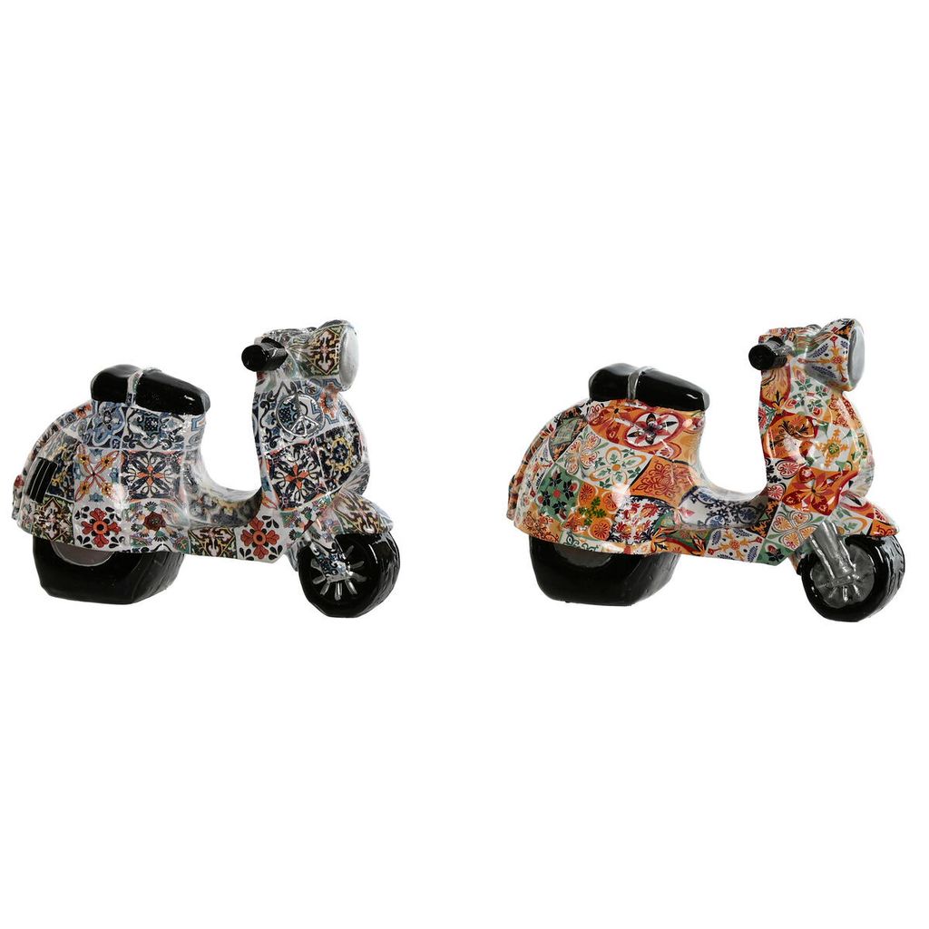 Deko-Figur Home ESPRIT Bunt Mediterraner scooter 14 x 8 x Produktbild 