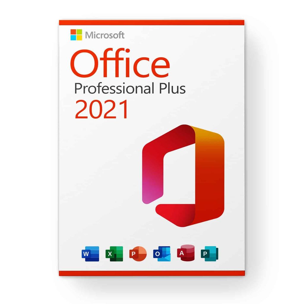 Microsoft Office 2021 Pro Plus Lizenz | Schnelle Aktivierung 1 PC