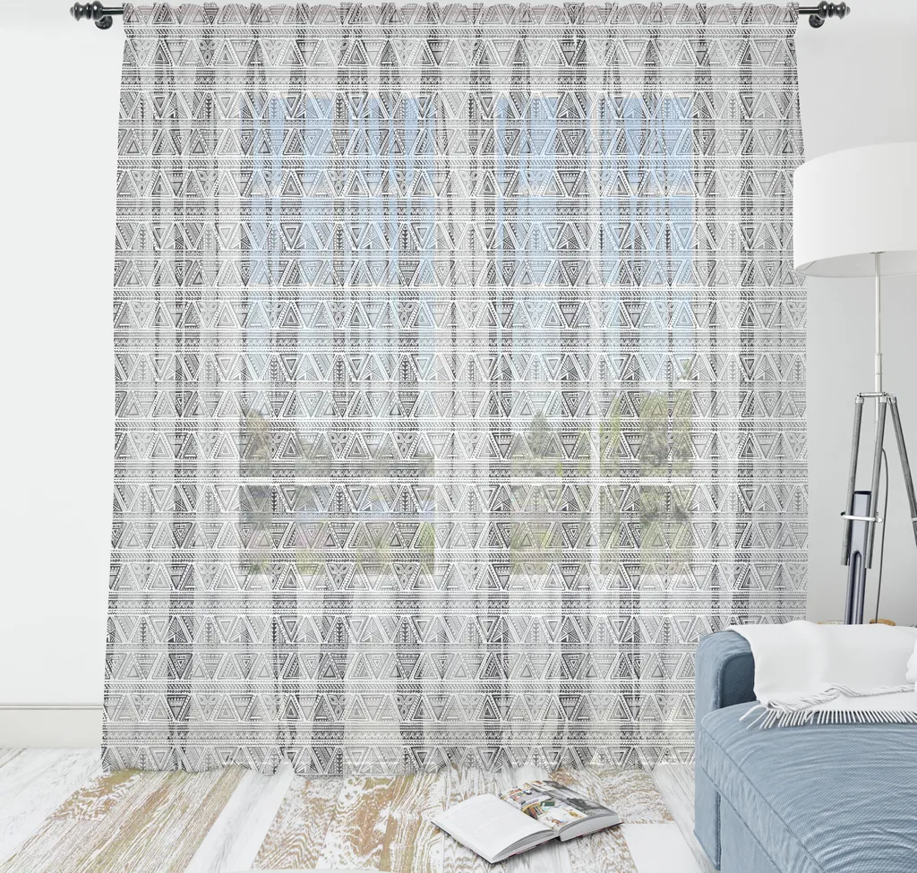 Abakuhaus Arazzo Parete Raso 210x274cm Design Etnico Antracite