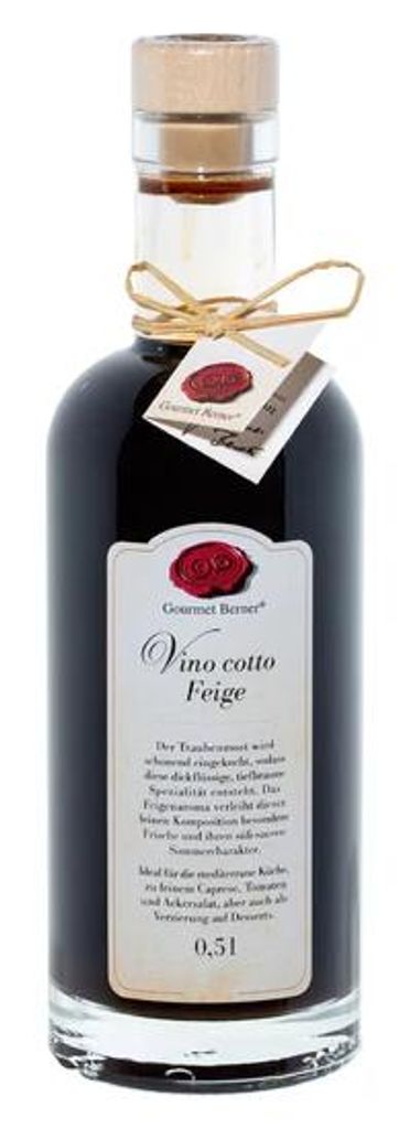 Gourmet Berner Vino Cotto "Feige", 0,5l EVCF05 Produktbild 