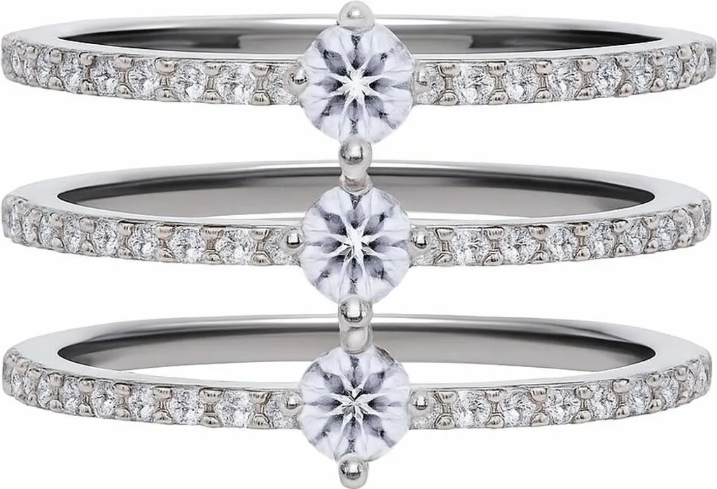 Anello Diamonfire 6118401082175: Scintillante Regalo Donna 17,5