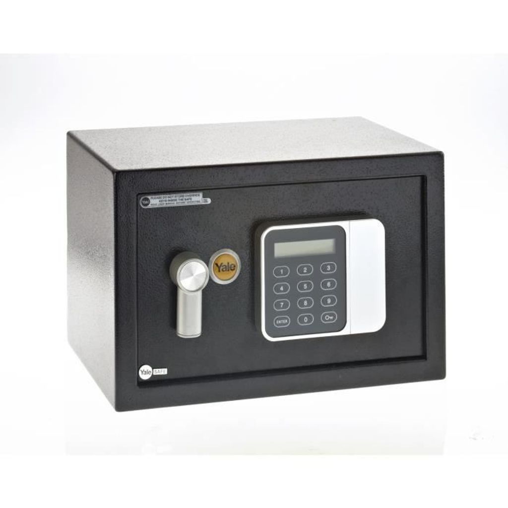 YALE Hotelsafe mit elektronischem Schloss - 100.000 Kombinationen - Inlandsformat - 25 × 35 × 25 cm (16 l)