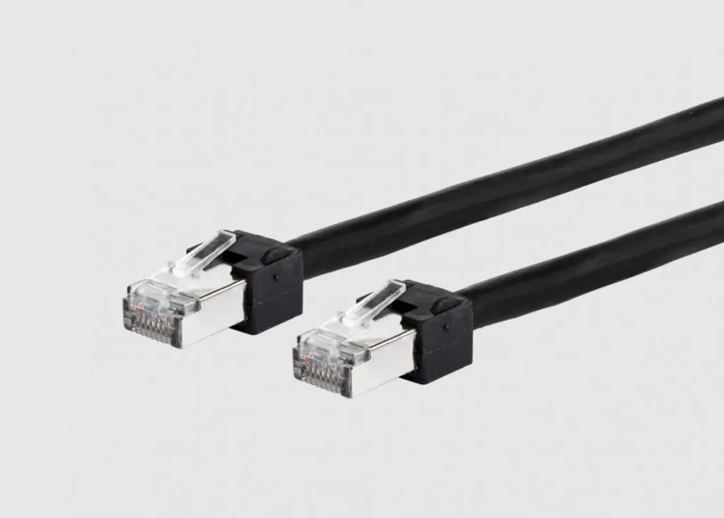 Câble réseau Cat.6 noir METZ CONNECT idéal pour switch et box internet