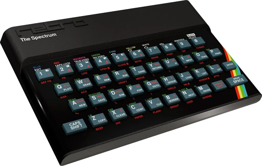 Console Spectrum Retro pour Famille : Jeux Classiques et Divertissement Salon