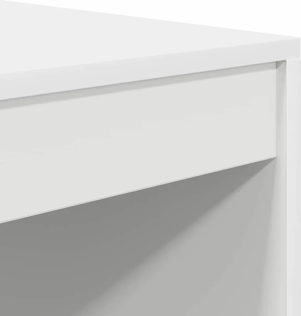 Scrivania per Computer Maison Exclusive Bianca 100x50x76 cm - 8
