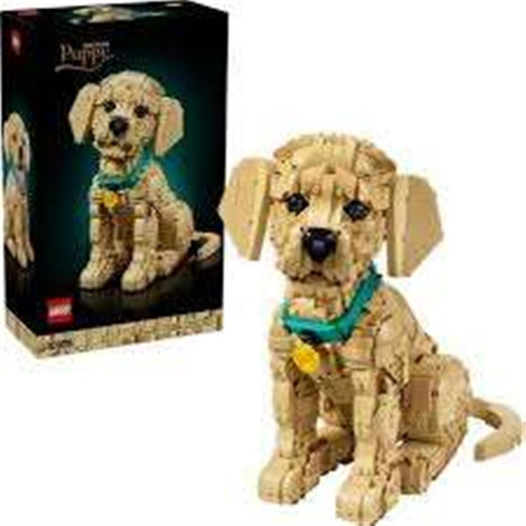 LEGO® Icons 11384 Golden Retriever Welpe Produktbild 