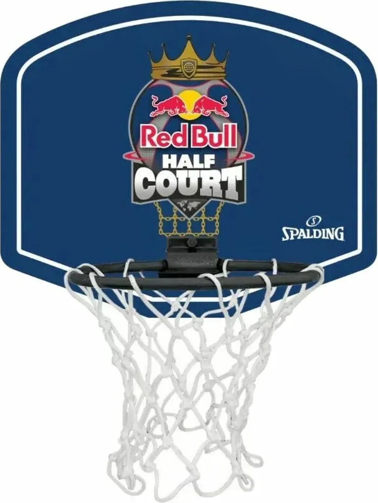 Panier de basket-ball Spalding Red Bull robuste : fini la rouille